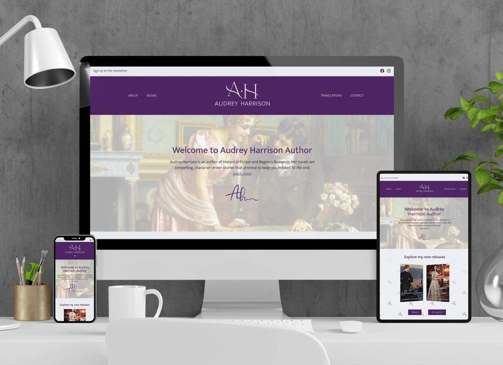 Audrey Harrison Brand & Website